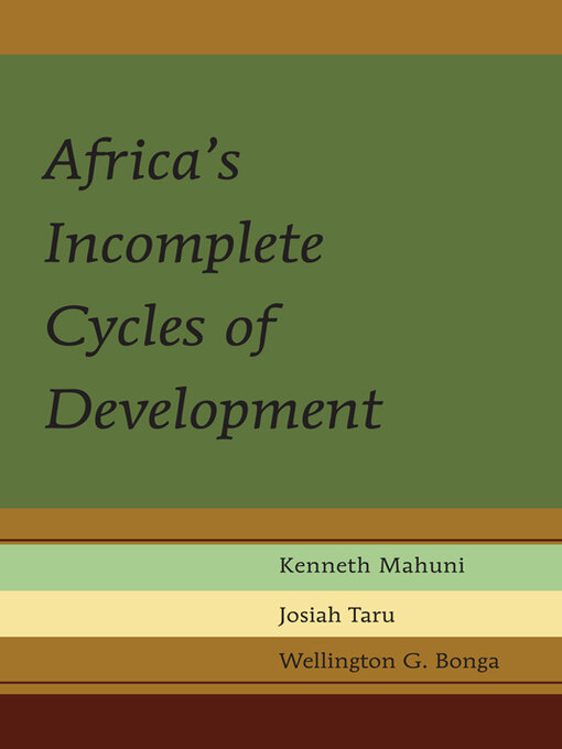 Title details for Africa's Incomplete Cycles of Development by Edward Shiza - Available